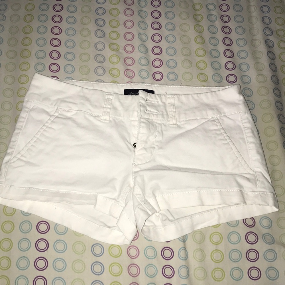 white shorts